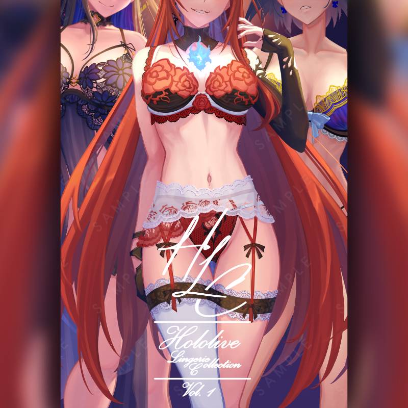 Hololive Lingerie Collection vol. 1 Artbook by Pawz212