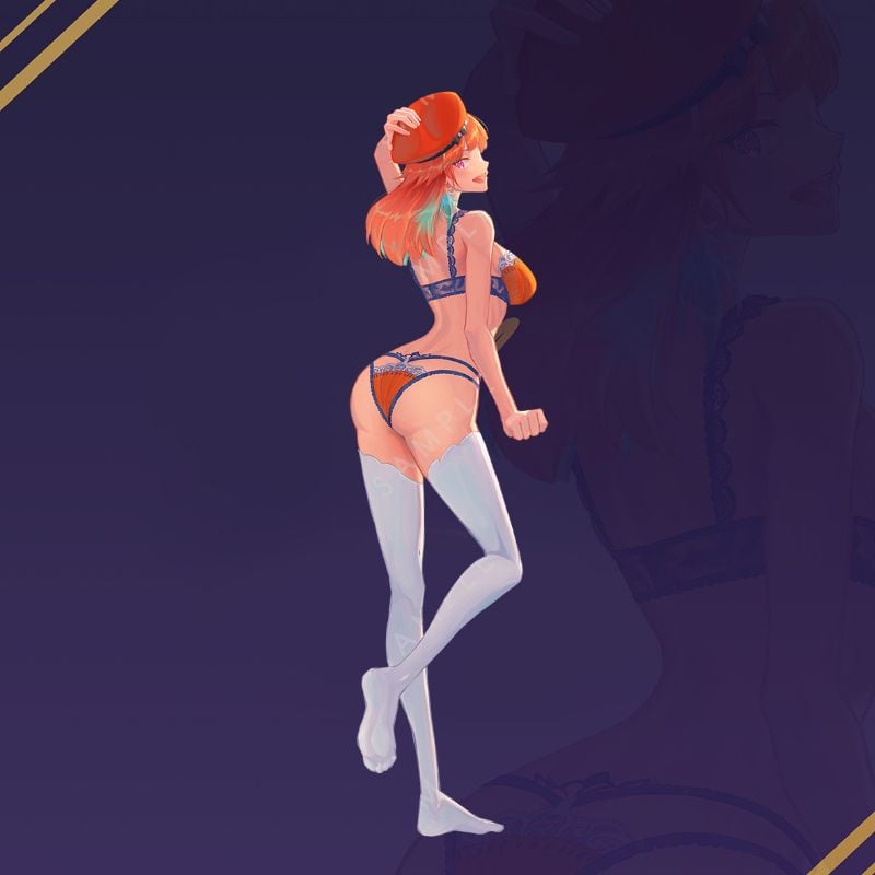 Takanashi Kiara Lingerie Standee by Pawz212