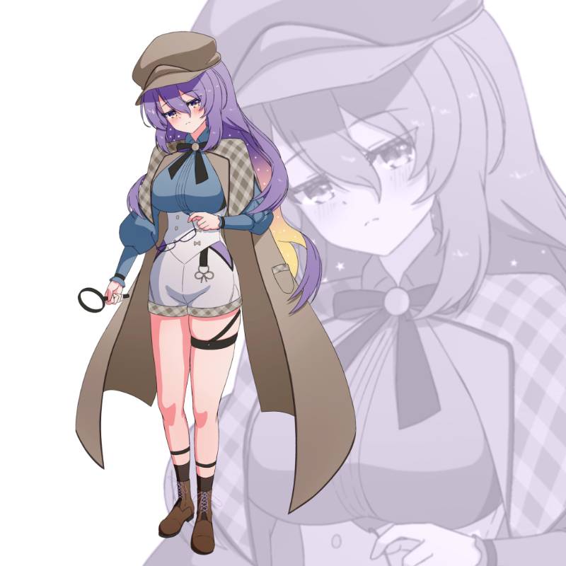 Moona Detective Acrylic Standee by Kai/カイ