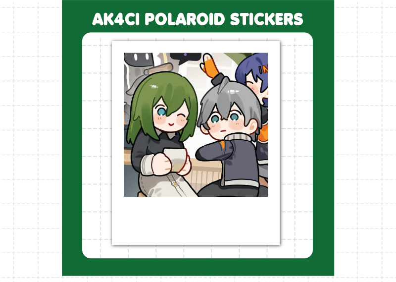ZZZ Polaroid Stickers by Ak4ci