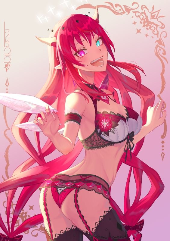 IRyS Lingerie Foil Card by Pawz212