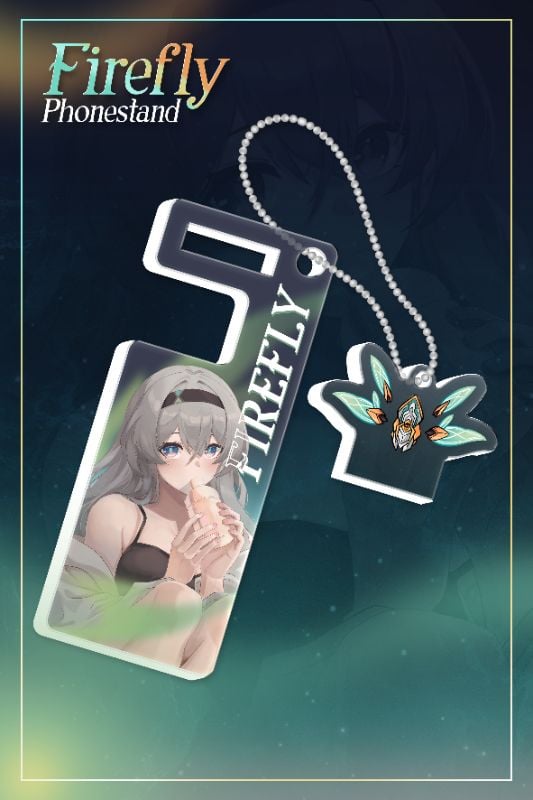 Firefly Acrylic Phonestand Keychain by Yuki Azuya