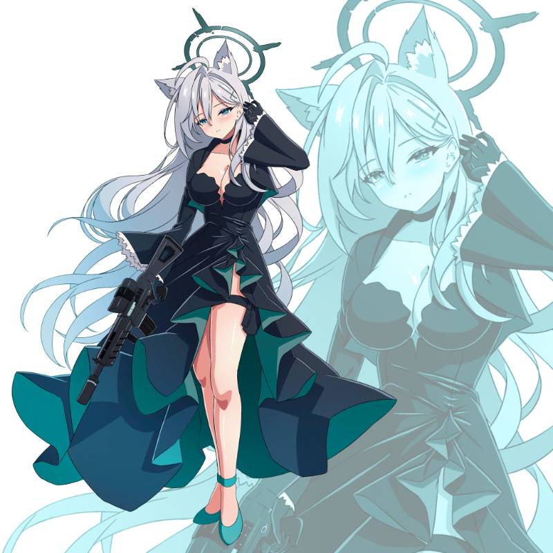 Shiroko Terror Acrylic Standee by Kai/カイ