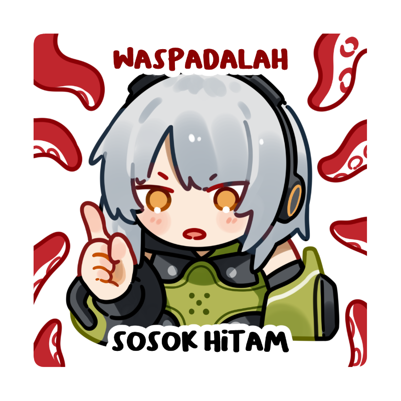 Anby Stickers by Kani Fish