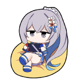 Bronya Summer Keychain by Marin Liekuriva