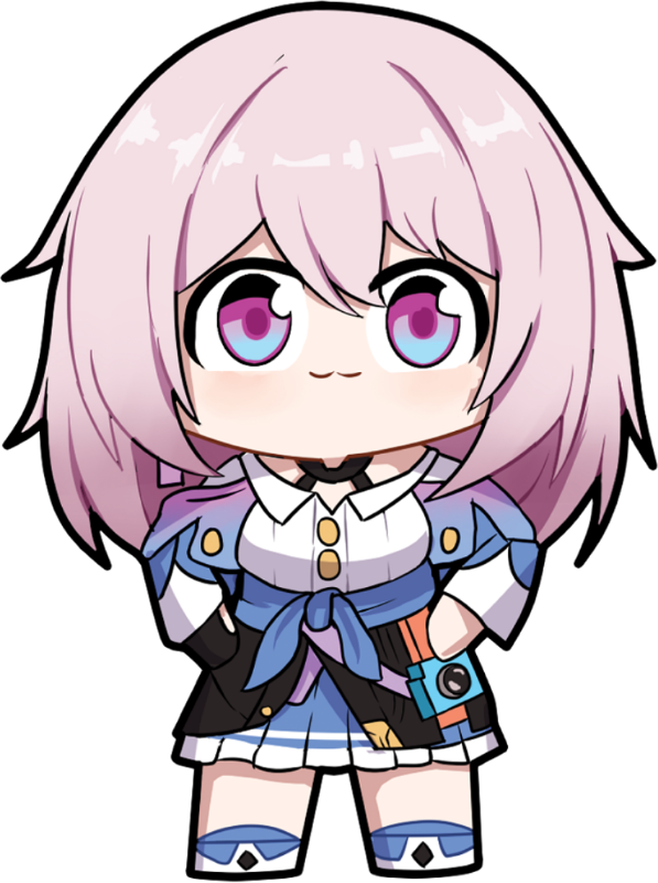 March 7th Keychain by Marin Liekuriva