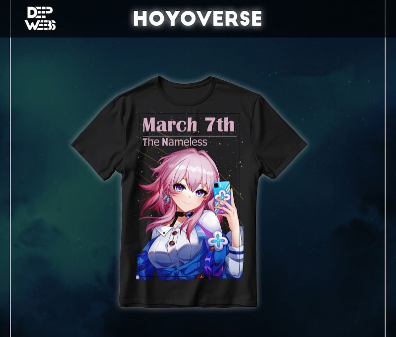 March 7th T-Shirt by Yuki Azuya