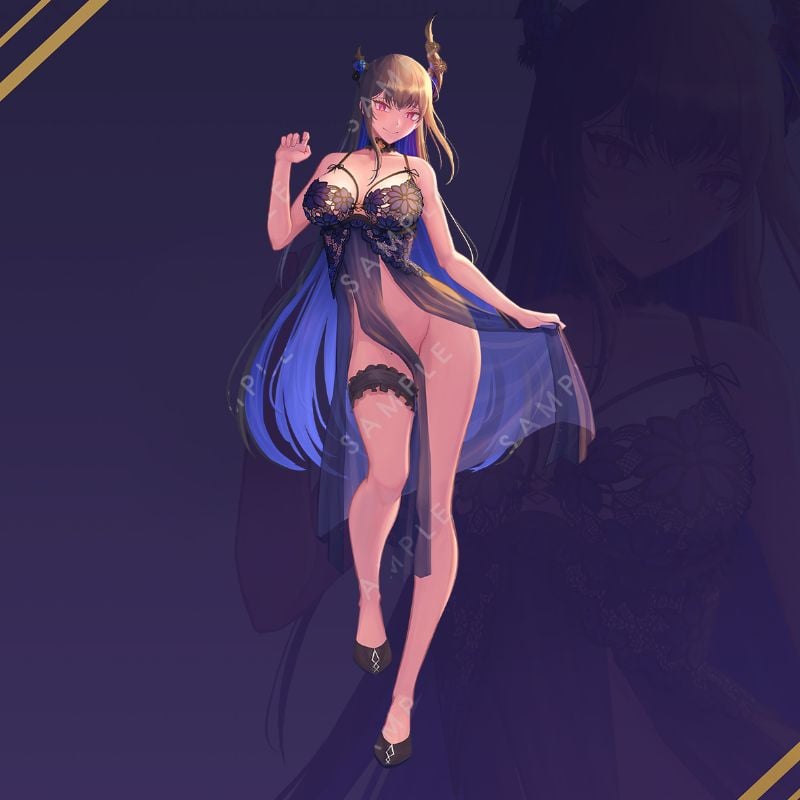 Nerissa Ravencroft Lingerie Standee by Pawz212