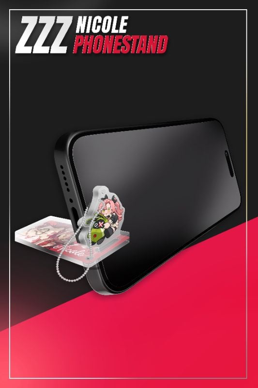 Nicole Phonestand Keychain by Ak4ci