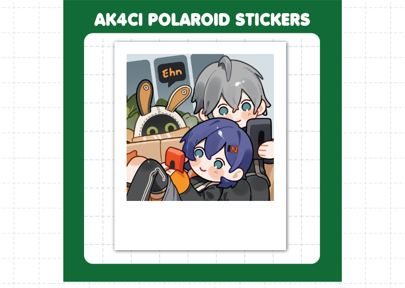 ZZZ Polaroid Stickers by Ak4ci