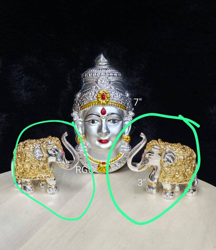 :Lakshmi Devi With Elephant combo