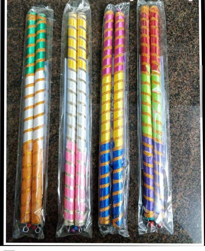 Dandiya Sticks Multicolor Traditional Dandiya Stick