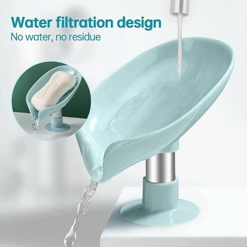 Soap Stand Holder For Bathroom Kitchen Sink Self Draining Soap Dish Holder