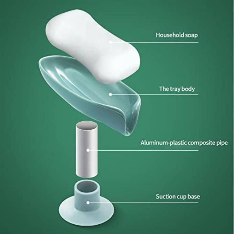 Soap Stand Holder For Bathroom Kitchen Sink Self Draining Soap Dish Holder