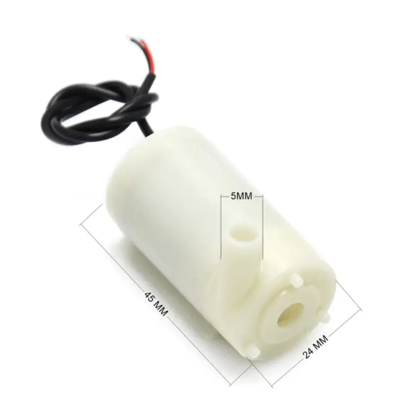 [Type 1] Mini Submersible Water Pump Motor One Outlet Nozzle DC 3-6v