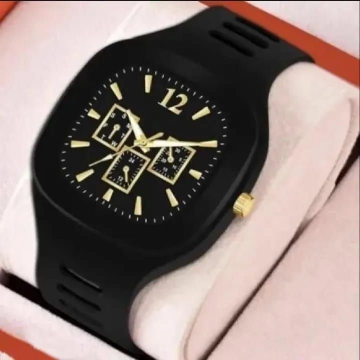 Mens Black Watch