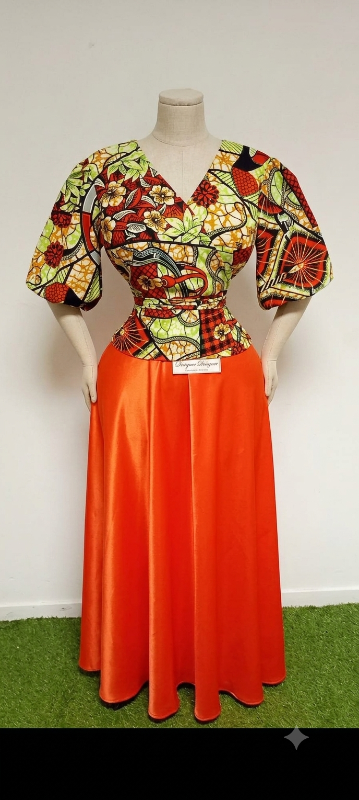 Ensemble Wax & Satin "Ma Femme"