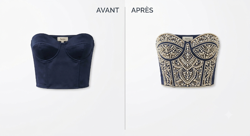 Bustier perle Royale