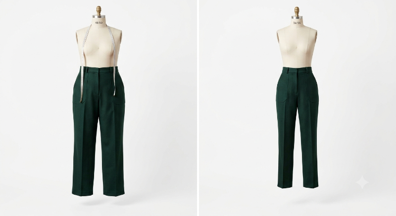 Ajuster la taille pantalon