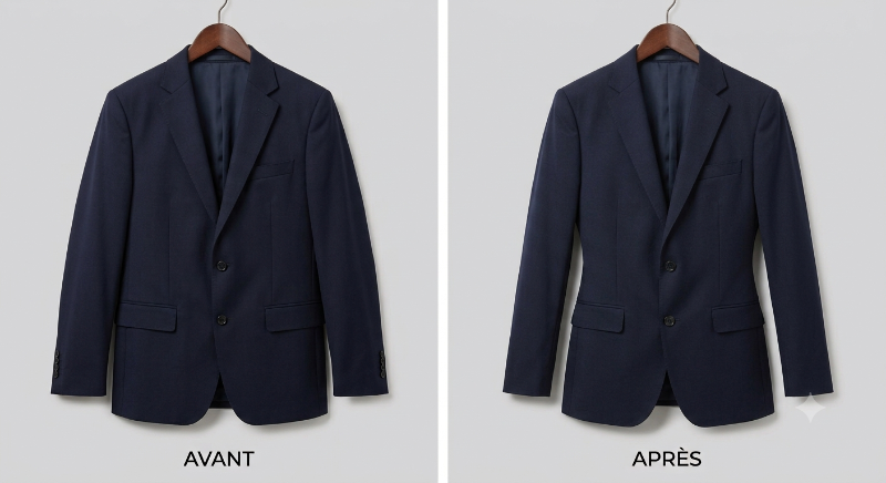 Diminuer le tour veste/Blazer