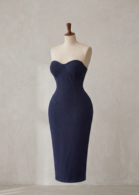 Robe Droite bustier