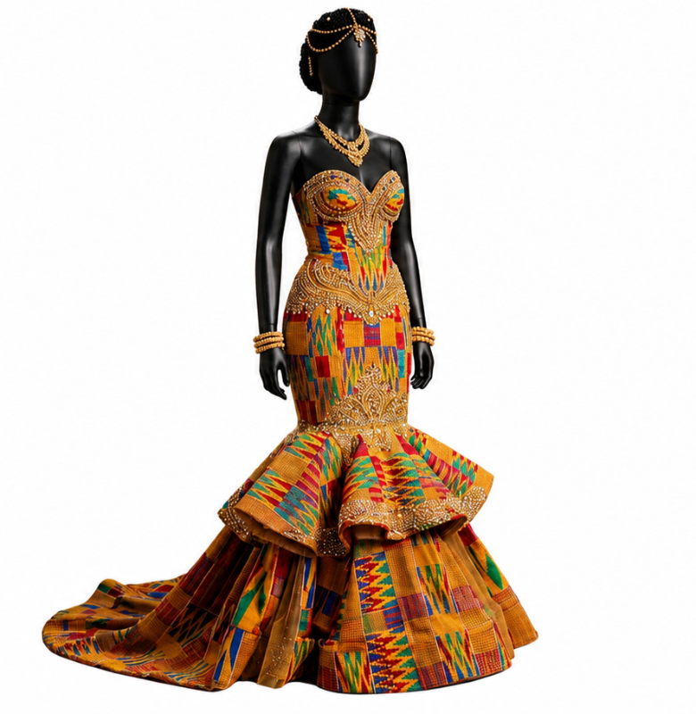 Robe sirène Kanté Adwao