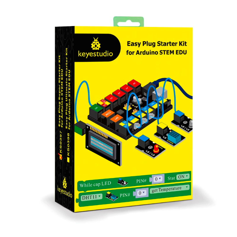 Easy Plug Starter Kit For Arduino STEM EDU