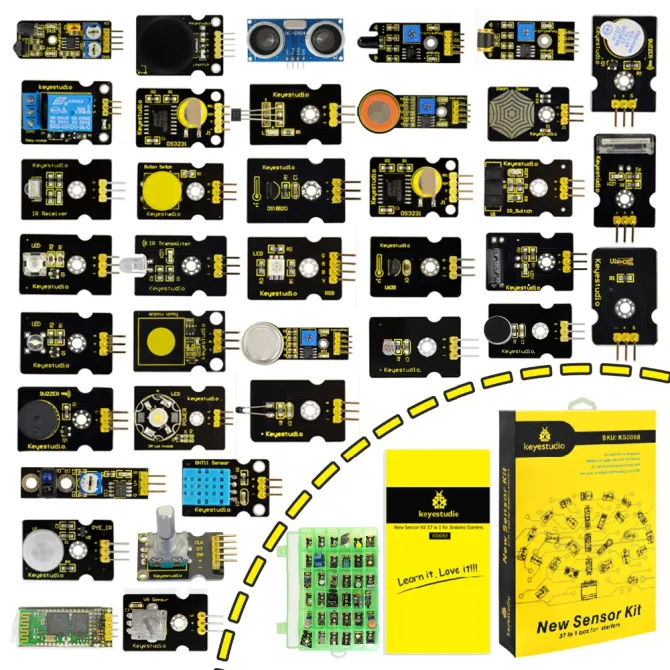 37 in 1 Box For Arduino Starters Sensor Kit