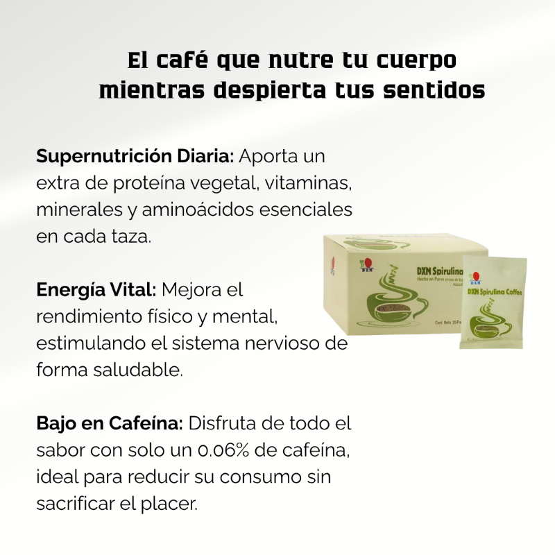 Spirulina Coffee 20s