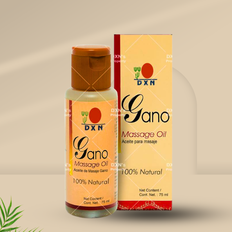 Gano Massage Oil - Aceite de Masaje Relajante con Ganoderma