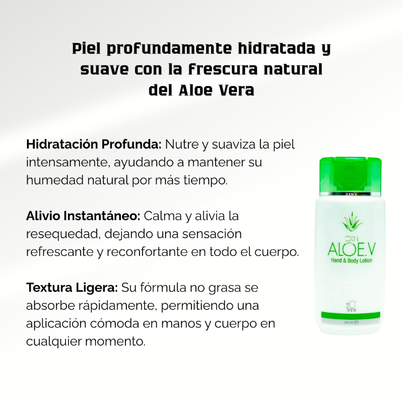 Aloe.V Crema de Manos y Cuerpo