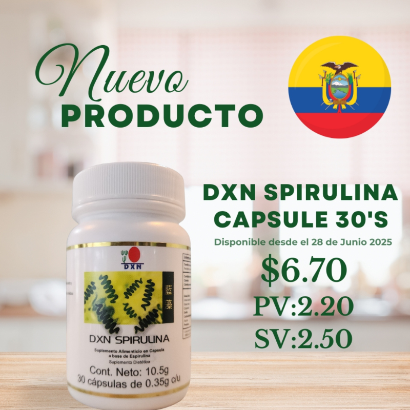 Espirulina Capsulas X30