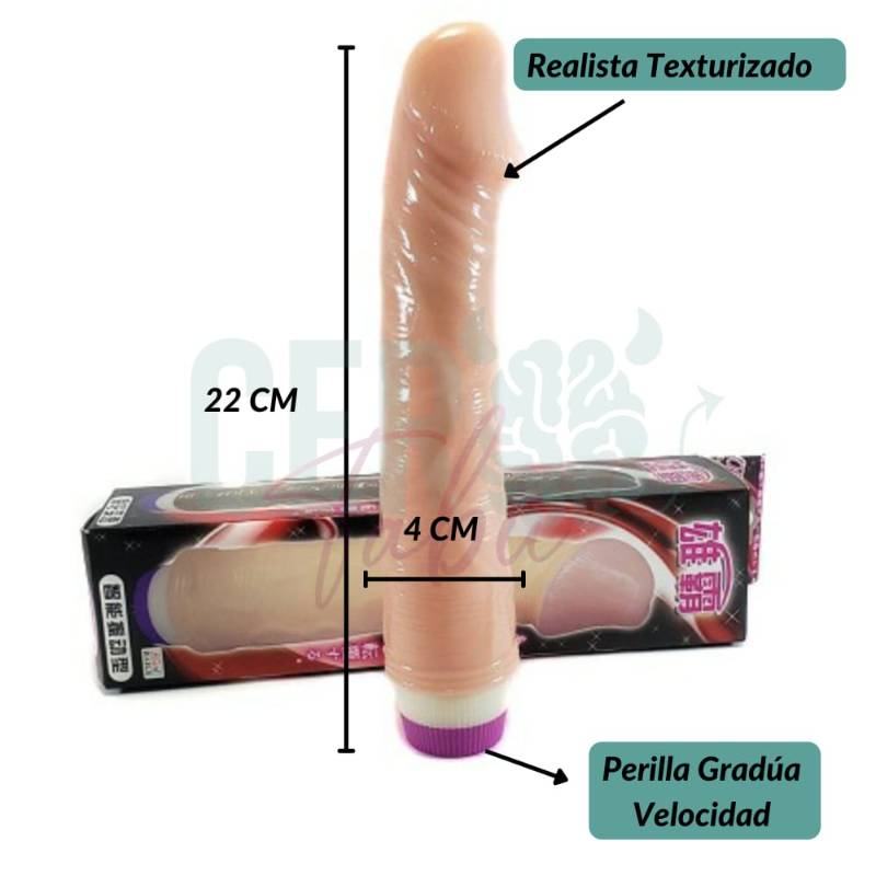 SUPER VIBRADOR CONSOLADOR 21 CM