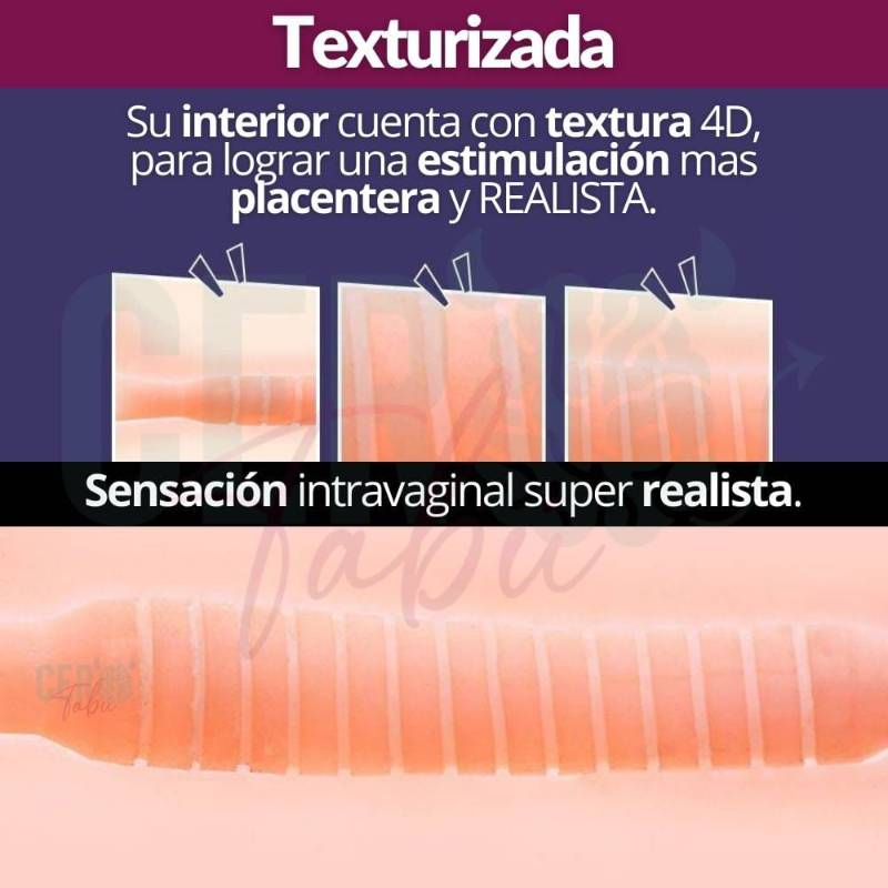 VAGINA MASTURBADOR MASCULINO REALISTA CONSOLADOR