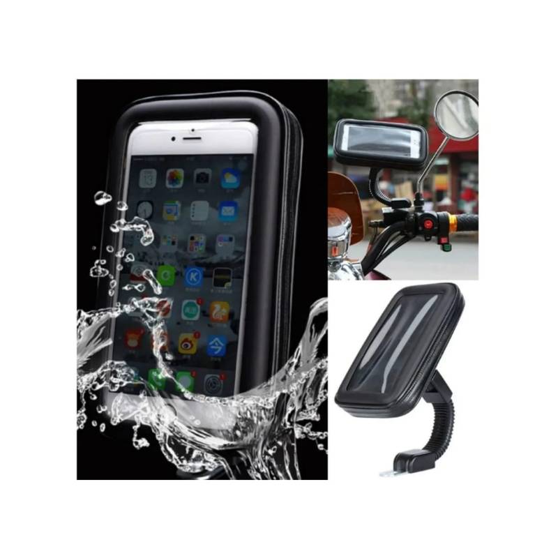 SOPORTE HOLDER BOLSO PORTA CELULAR MOTOCICLETA