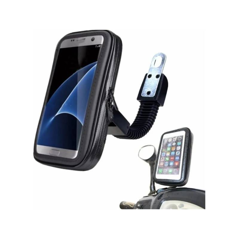 SOPORTE HOLDER BOLSO PORTA CELULAR MOTOCICLETA