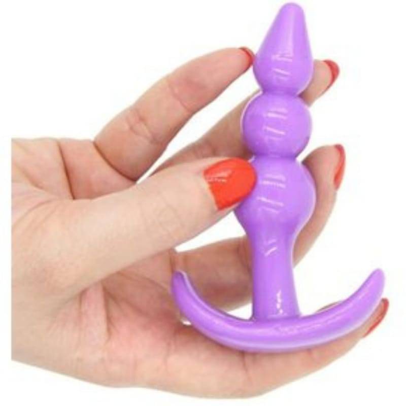 PLUG ANAL INICIADOR - ACOSTUMBRADOR SEXUAL 100% SILICONA