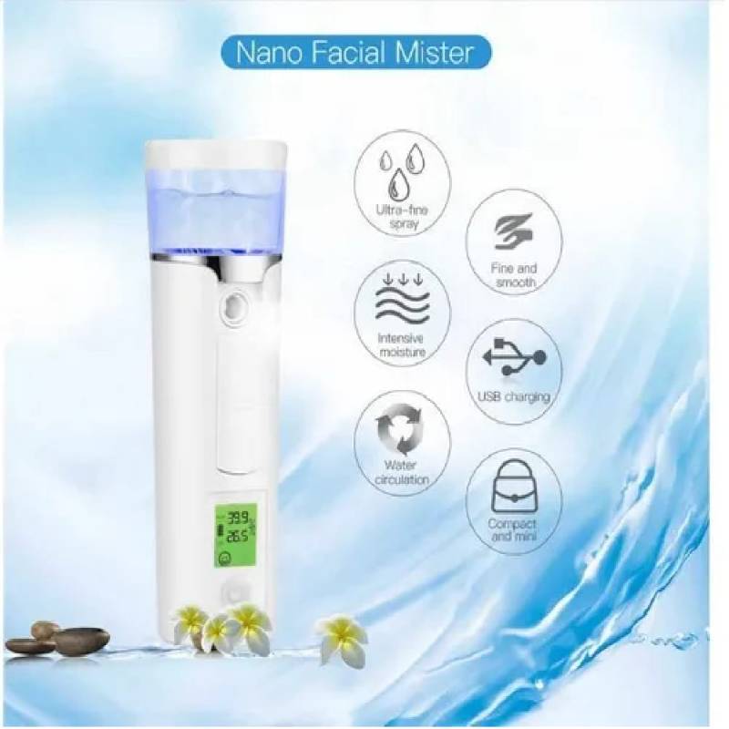 VAPORIZADOR FACIAL PORTATIL - PANTALLA