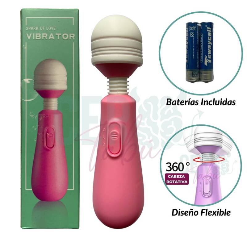 VIBRADOR MASAJEADOR DE CLITORIS - CONSOLADOR HITACHI SPARK LOVE