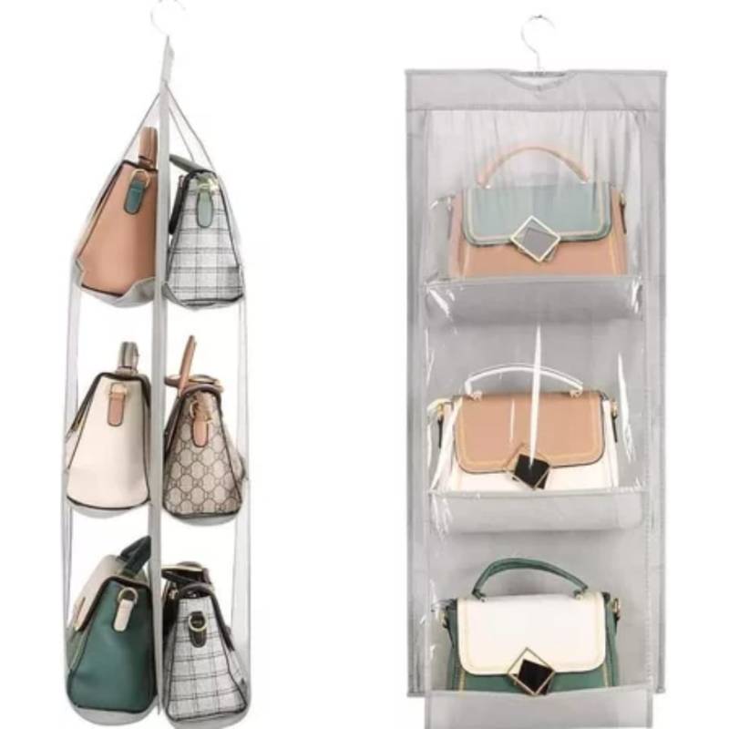 ORGANIZADOR DE CARTERAS - BOLSOS 6 DIVISIONES