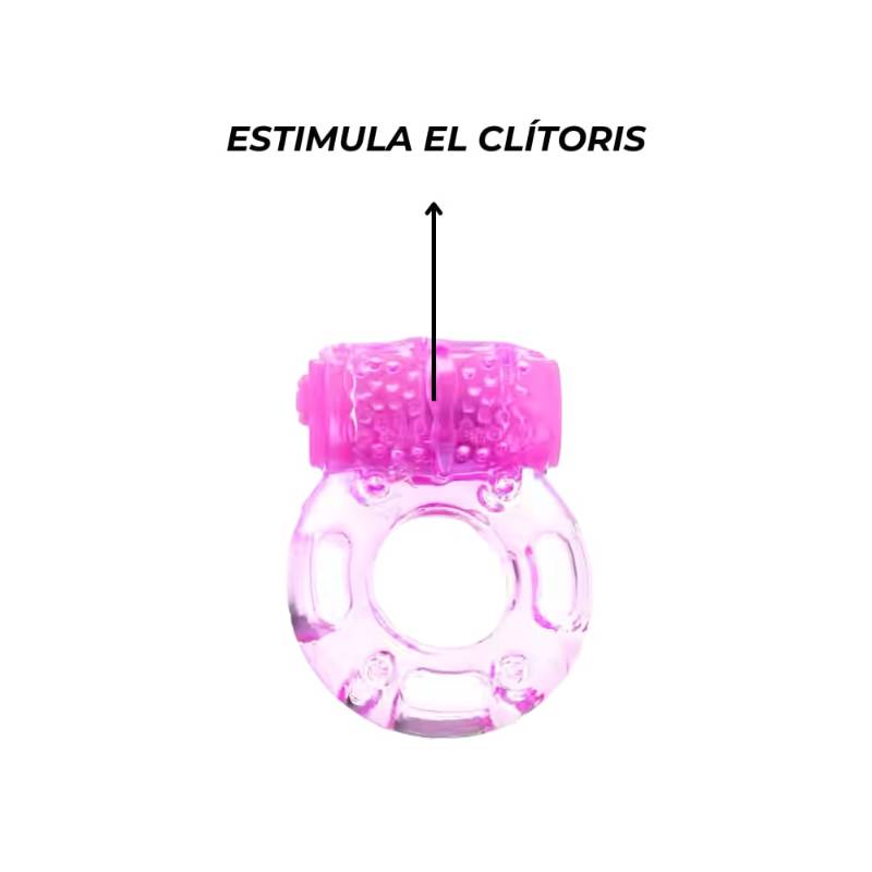 2 ANILLOS VIBRADORES PARA ELPENE RETARDANTE Y ESTIMULADOR CLÍTORIS