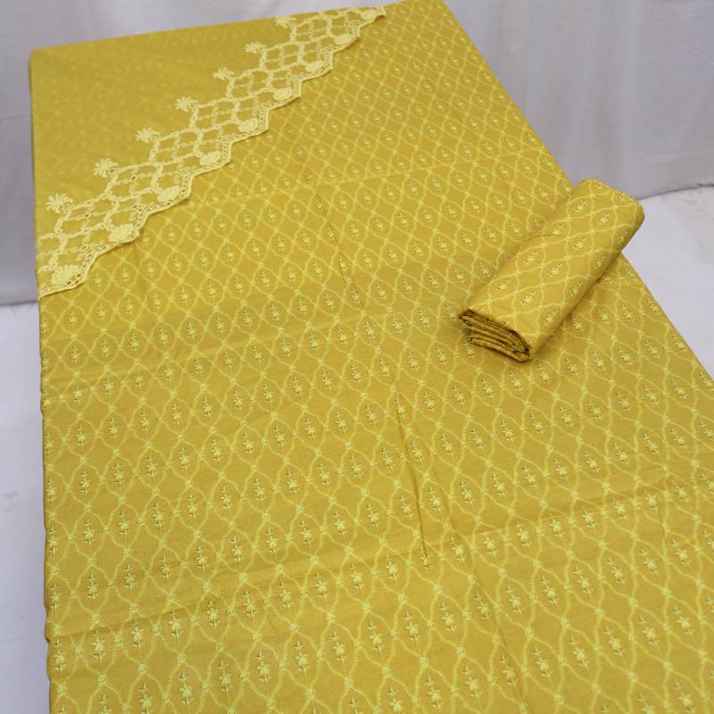 Identic Chiffon Cutwork Dupatta (1364-005) Regalia