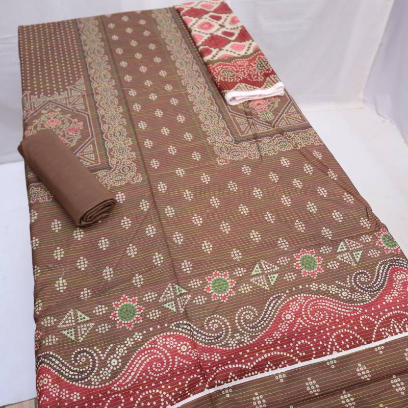 Branded Fancy Lawn Suit (1346-009) Waresha