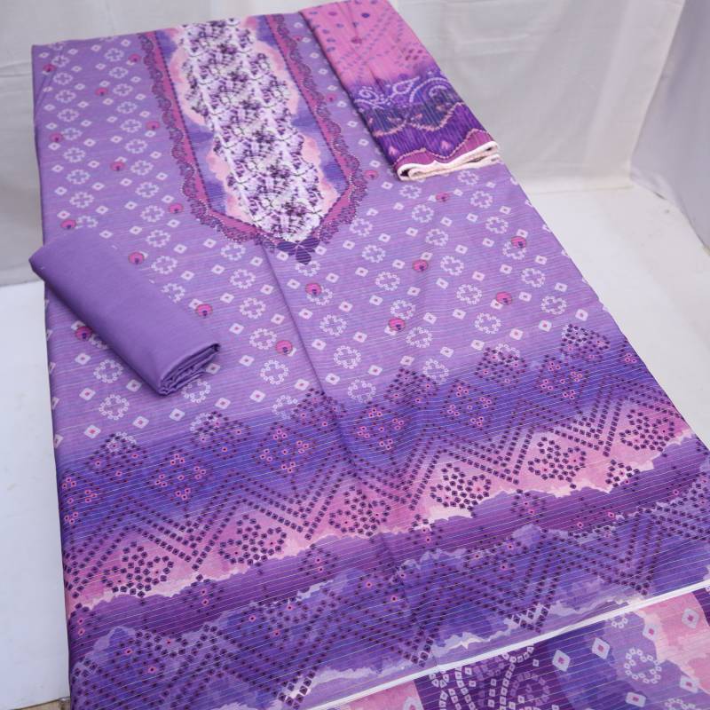 Branded Fancy Lawn Suit (1346-002) Waresha
