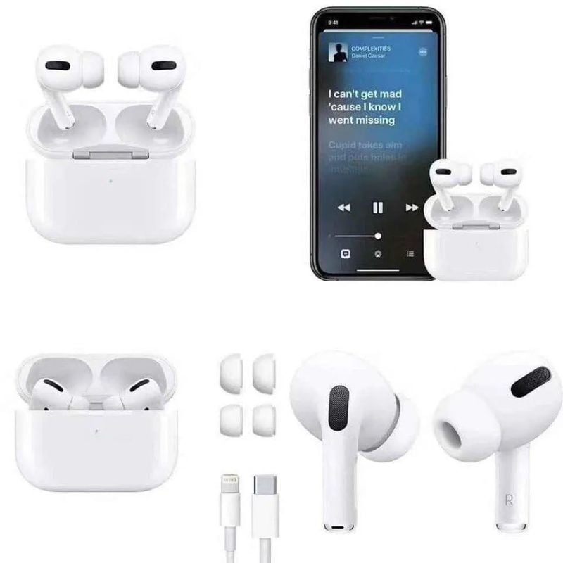 Airpods Pro 2nd Generation Black Edition & White Edition