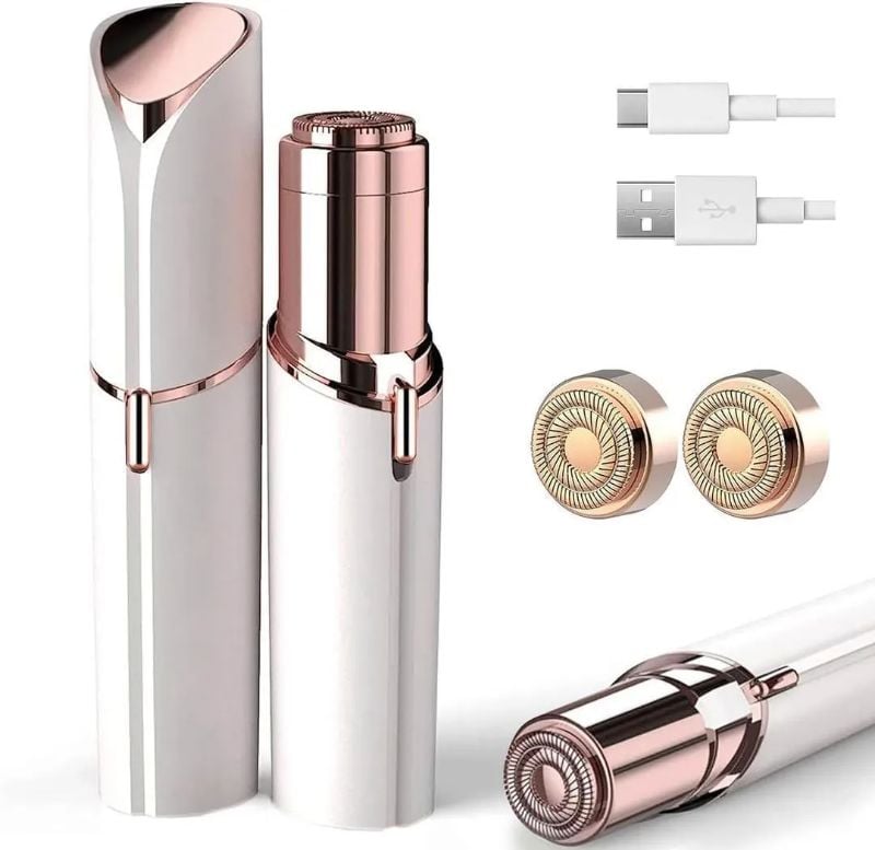 USB Rechargeable Women's Hair Remover Trimmer EARTH ONLINE