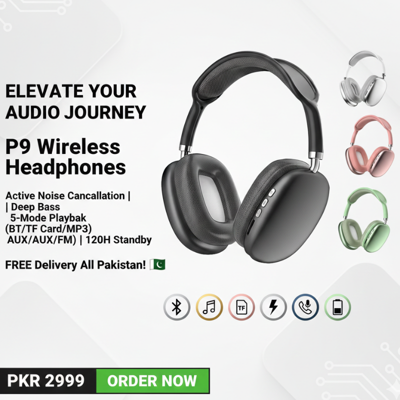 P9 Premium Wireless Headphones