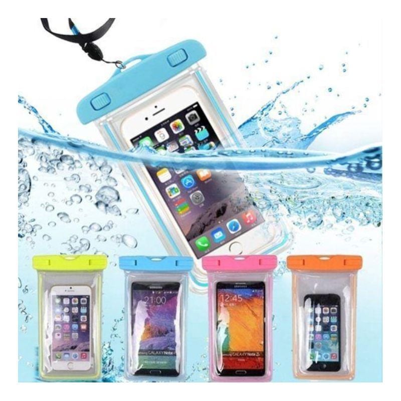 Waterproof Phone Pouch Multicolor IPX8 ABS