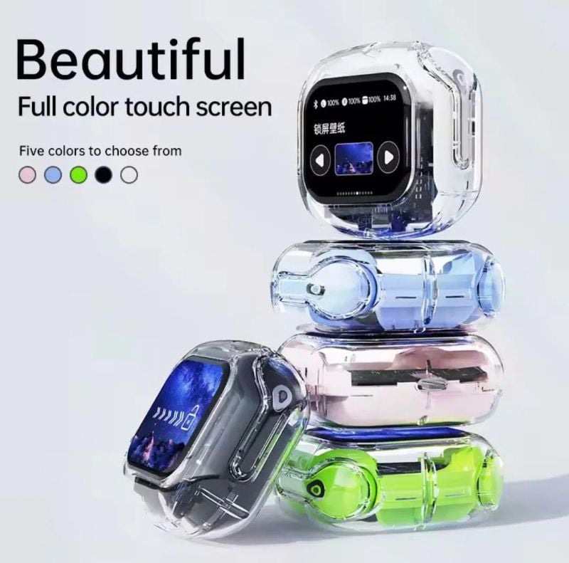 Wireless Transparent Airmax Buds 5.4