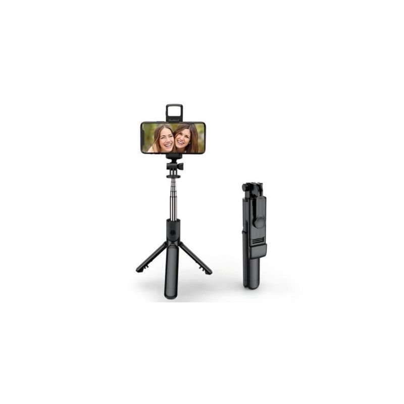 4 in 1 Selfie Stick Tripod with Light & Remote